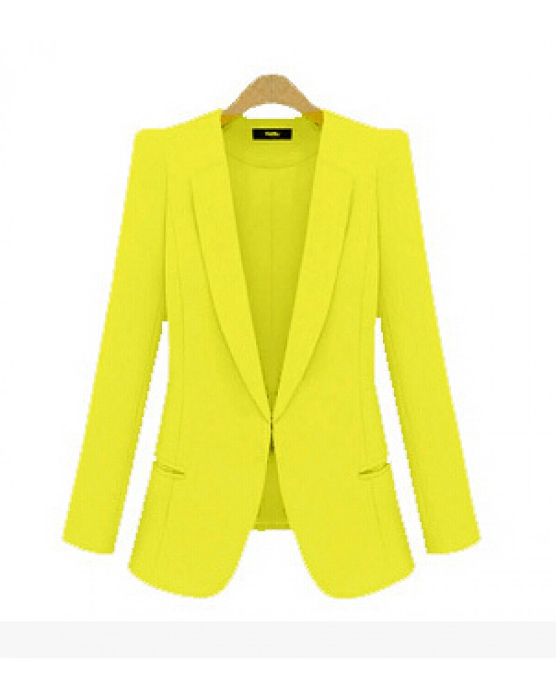 jackets women for 2014 slim female suit casual jacket fashion small suit jacket female blazer  S-4XL